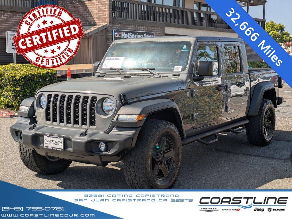 2020 Jeep Gladiator Sport S — Pickup Truck — 32,655 mi — San Juan Capistrano, CA