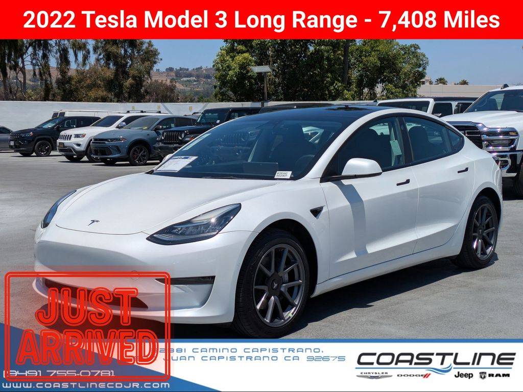 2022 Tesla Model 3 Long Range — Sedan — 7,347 mi — San Juan Capistrano, CA