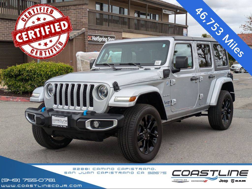 2023 Jeep Wrangler Sahara 4xe — SUV — 46,753 mi — San Juan Capistrano, CA