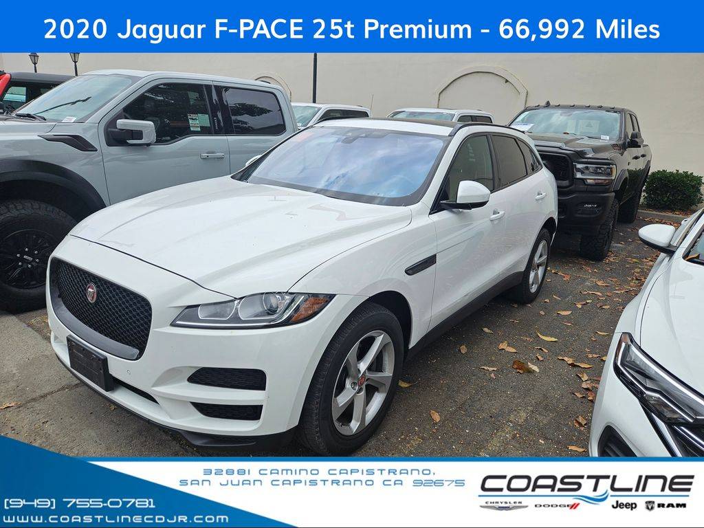 2020 Jaguar F-PACE Premium — SUV — 66,976 mi — San Juan Capistrano, CA