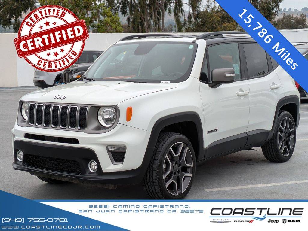 2020 Jeep Renegade Limited — SUV — 15,690 mi — San Juan Capistrano, CA
