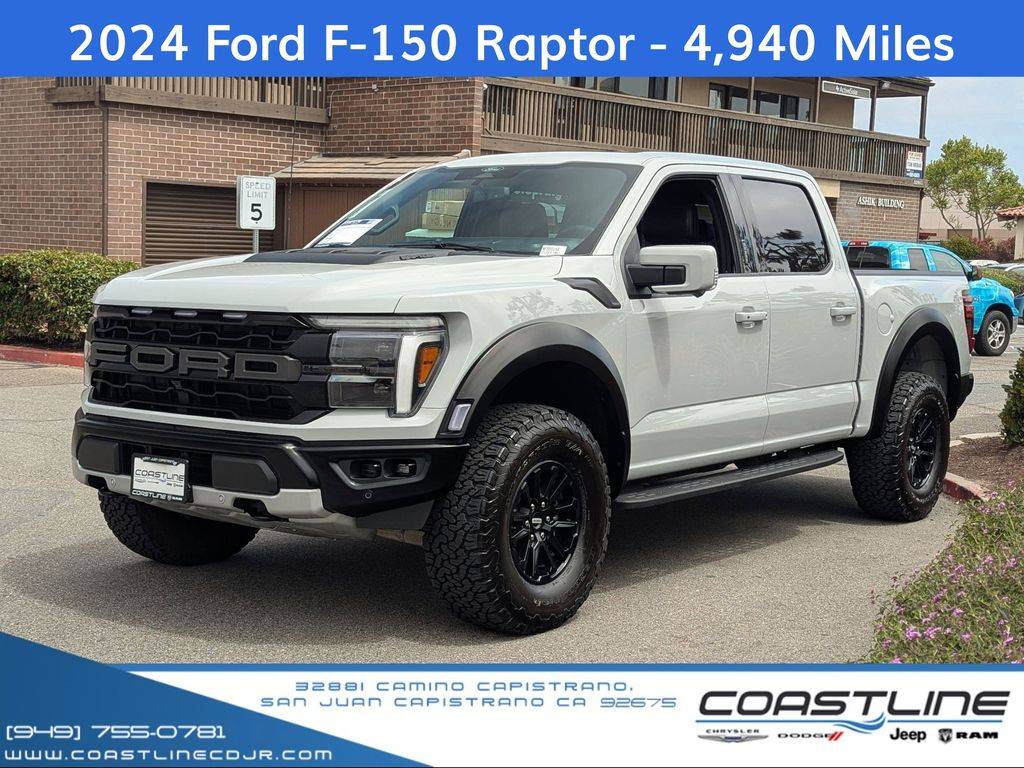 2024 Ford F-150 Raptor — Pickup Truck — 4,935 mi — San Juan Capistrano, CA