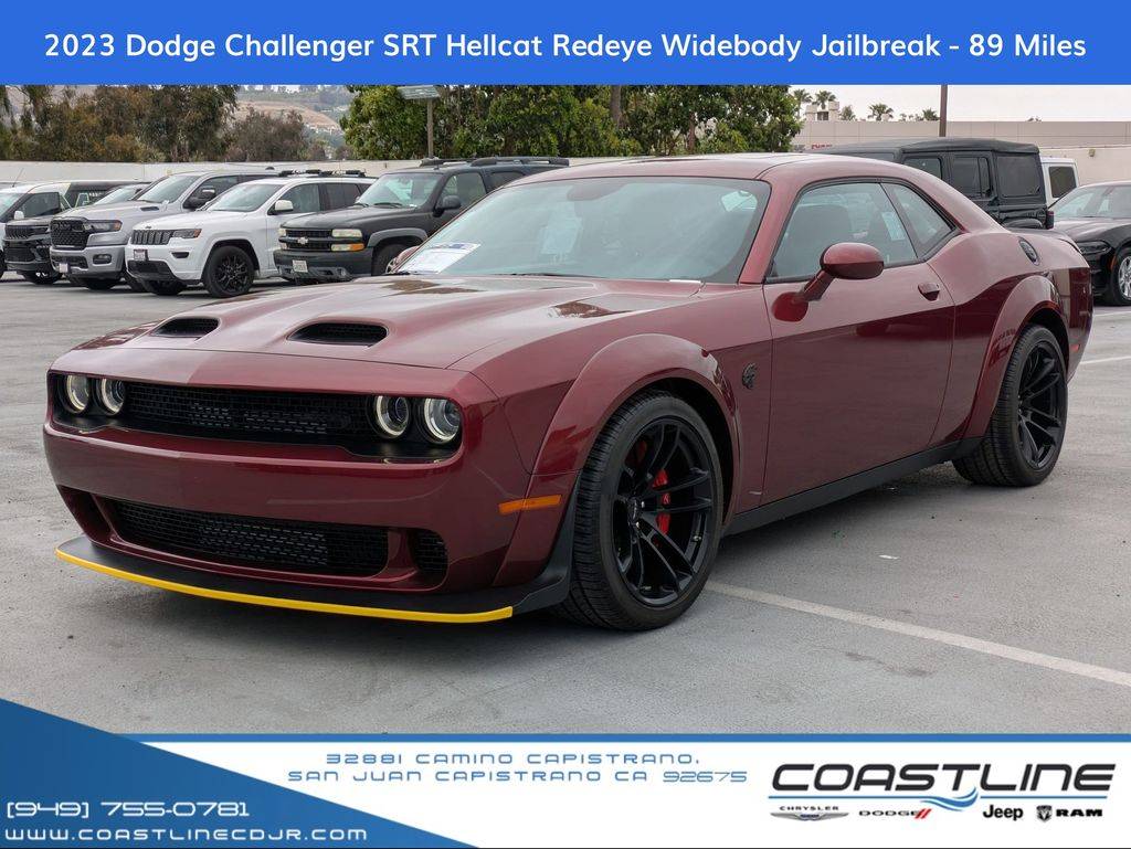 2023 Dodge Challenger SRT Hellcat Redeye Wide Jailbreak — Coupe — 79 mi — San Juan Capistrano, CA