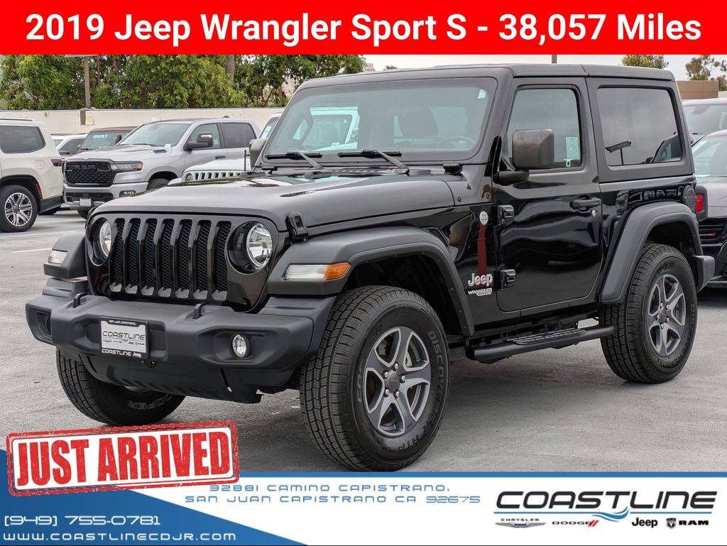 2019 Jeep Wrangler Sport S — SUV — 38,055 mi — San Juan Capistrano, CA