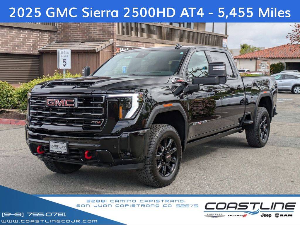 2025 GMC Sierra 2500HD AT4 — Pickup Truck — 5,420 mi — San Juan Capistrano, CA