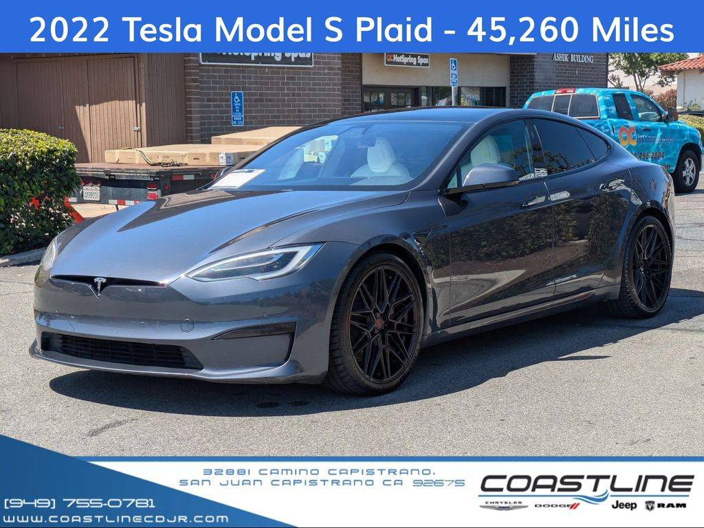 2022 Tesla Model S Plaid — Hatchback — 45,253 mi — San Juan Capistrano, CA