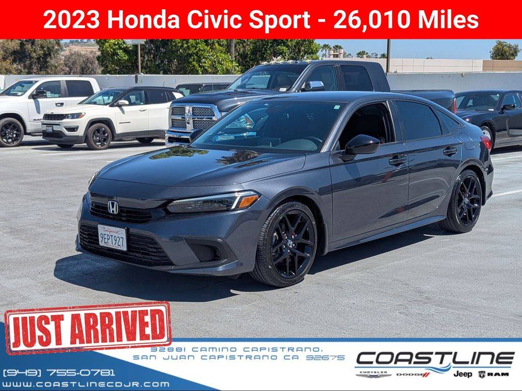 2023 Honda Civic Sport — Sedan — 26,010 mi — San Juan Capistrano, CA