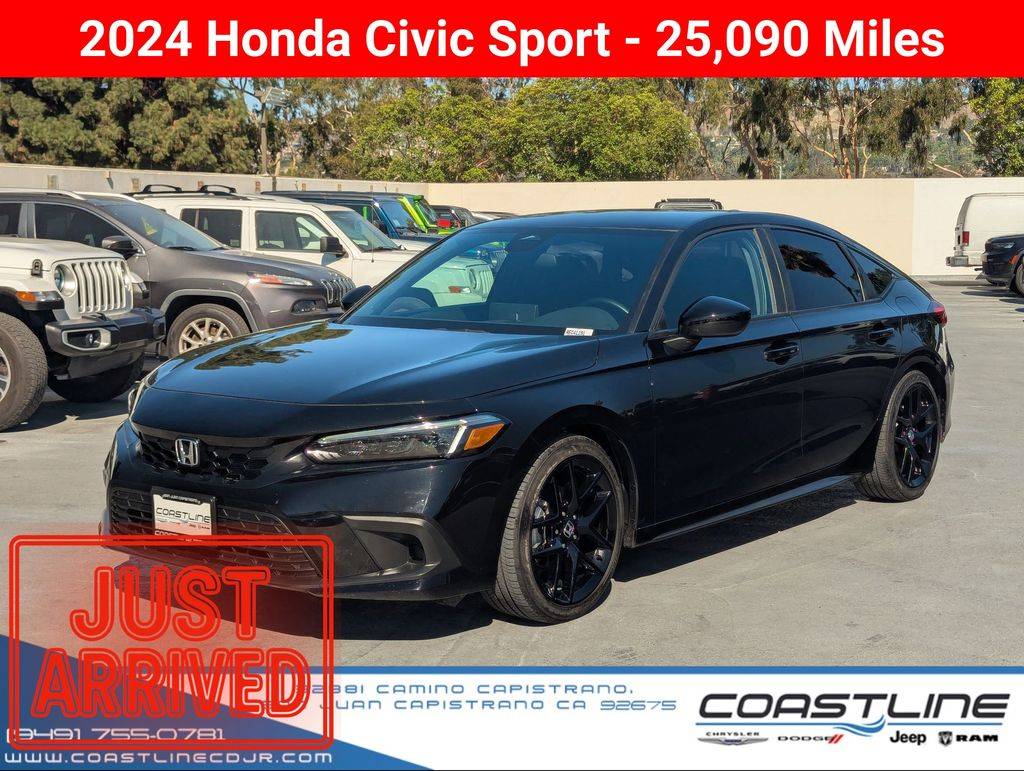 2024 Honda Civic Sport — Hatchback — 25,090 mi — San Juan Capistrano, CA