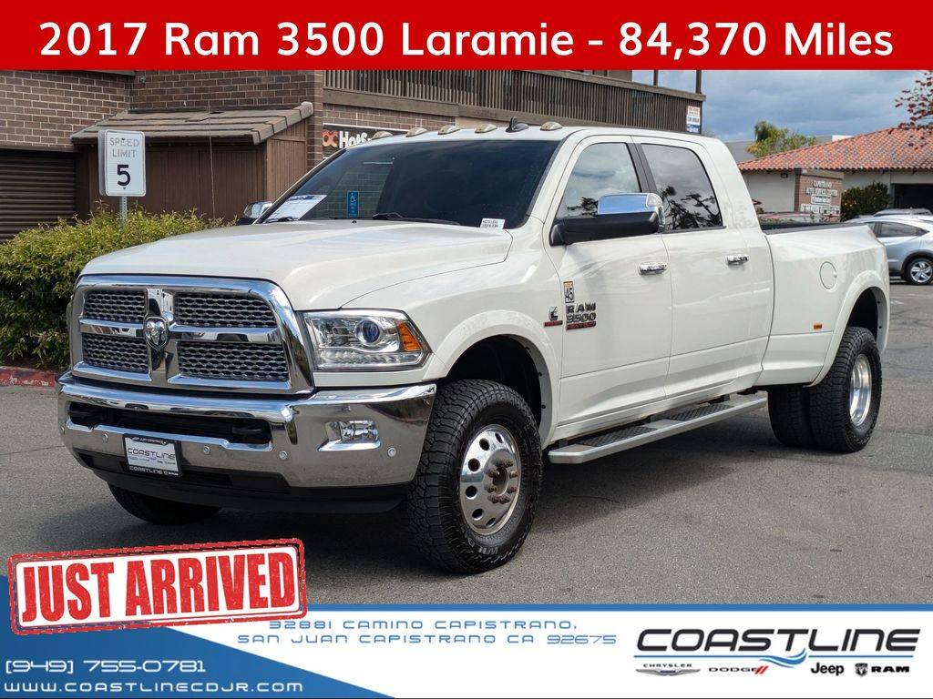 2017 Ram 3500 Laramie — Pickup Truck — 84,370 mi — San Juan Capistrano, CA