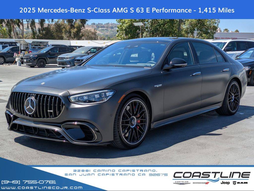 2025 Mercedes-Benz S-Class AMG S 63 E — Sedan — 1,615 mi — San Juan Capistrano, CA