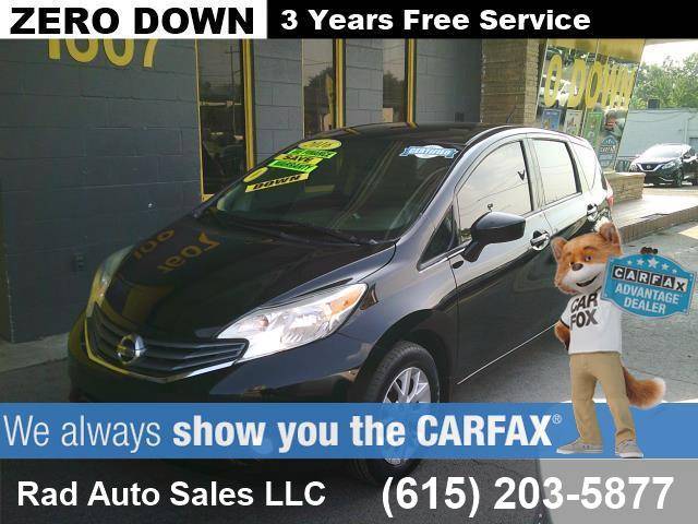 2016 Nissan Versa 1.6 SV — Hatchback — 116,107 mi — Murfreesboro, TN