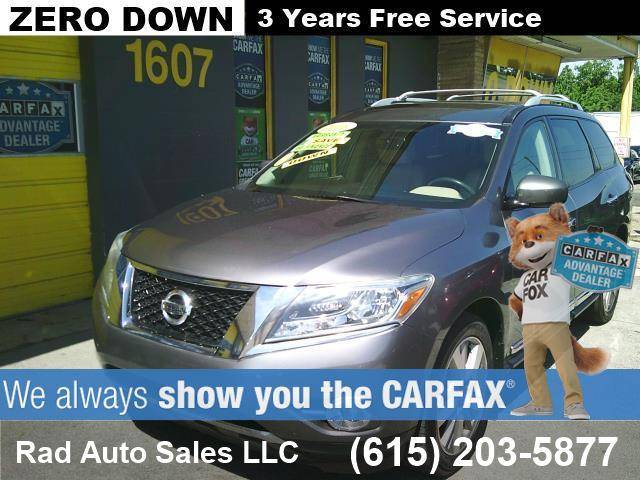 2016 Nissan Pathfinder Platinum — SUV — 109,181 mi — Murfreesboro, TN