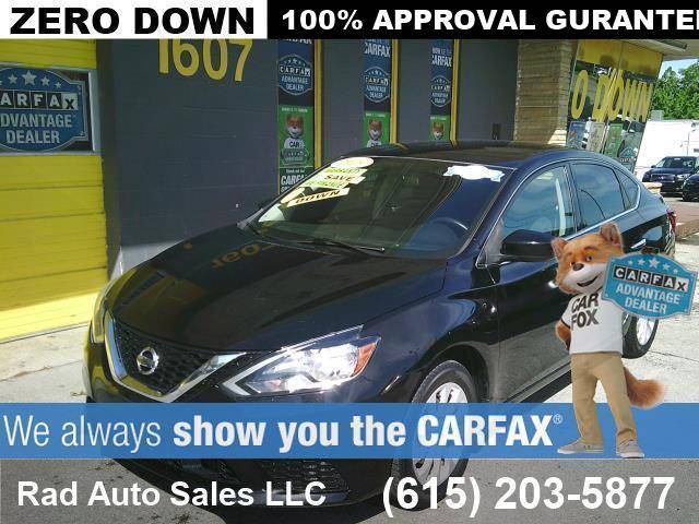 2019 Nissan Sentra SV — Sedan — 69,345 mi — Murfreesboro, TN