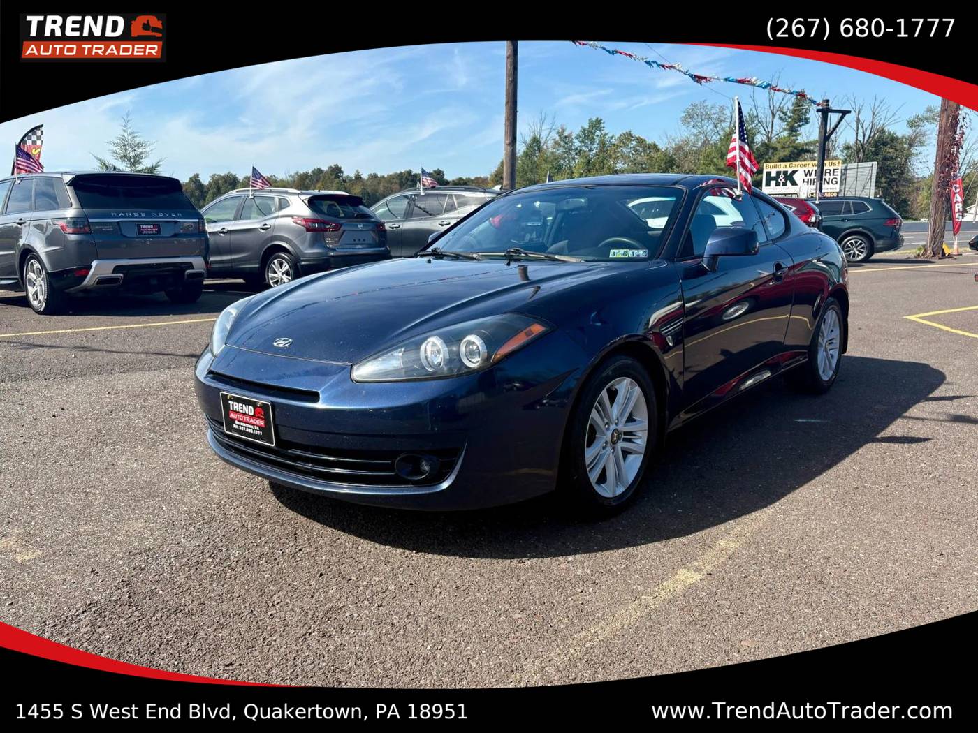 2008 Hyundai Tiburon GS — Coupe — 121,526 mi — Quakertown, PA