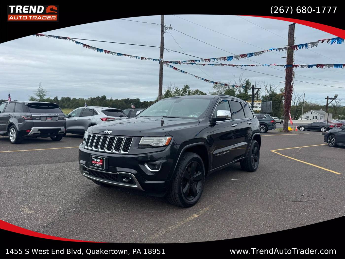 2014 Jeep Grand Cherokee Overland — SUV — 90,786 mi — Quakertown, PA