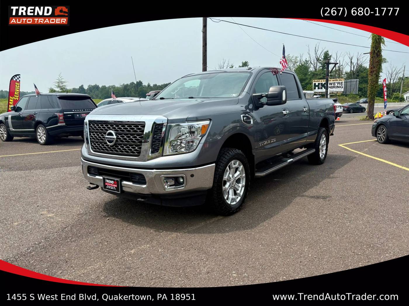 2017 Nissan Titan XD SV — Pickup Truck — 119,913 mi — Quakertown, PA
