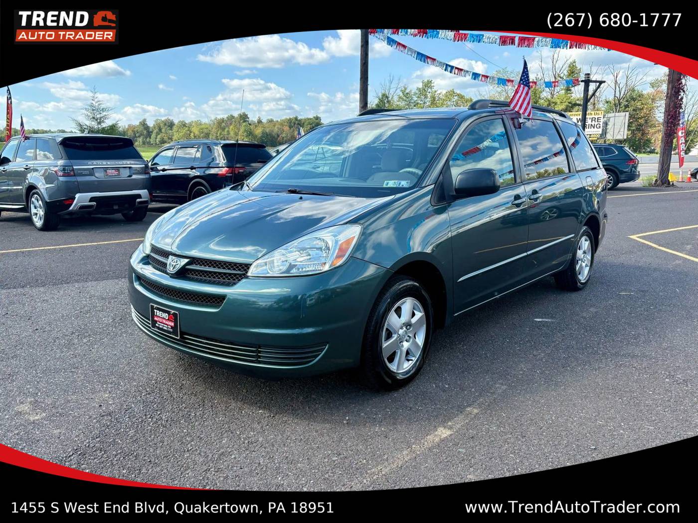 2005 Toyota Sienna LE — Minivan — 125,846 mi — Quakertown, PA