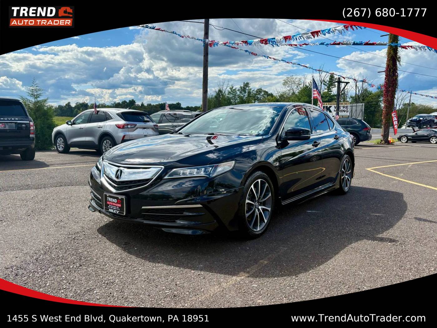 2015 Acura TLX Technology Package — Sedan — 76,421 mi — Quakertown, PA