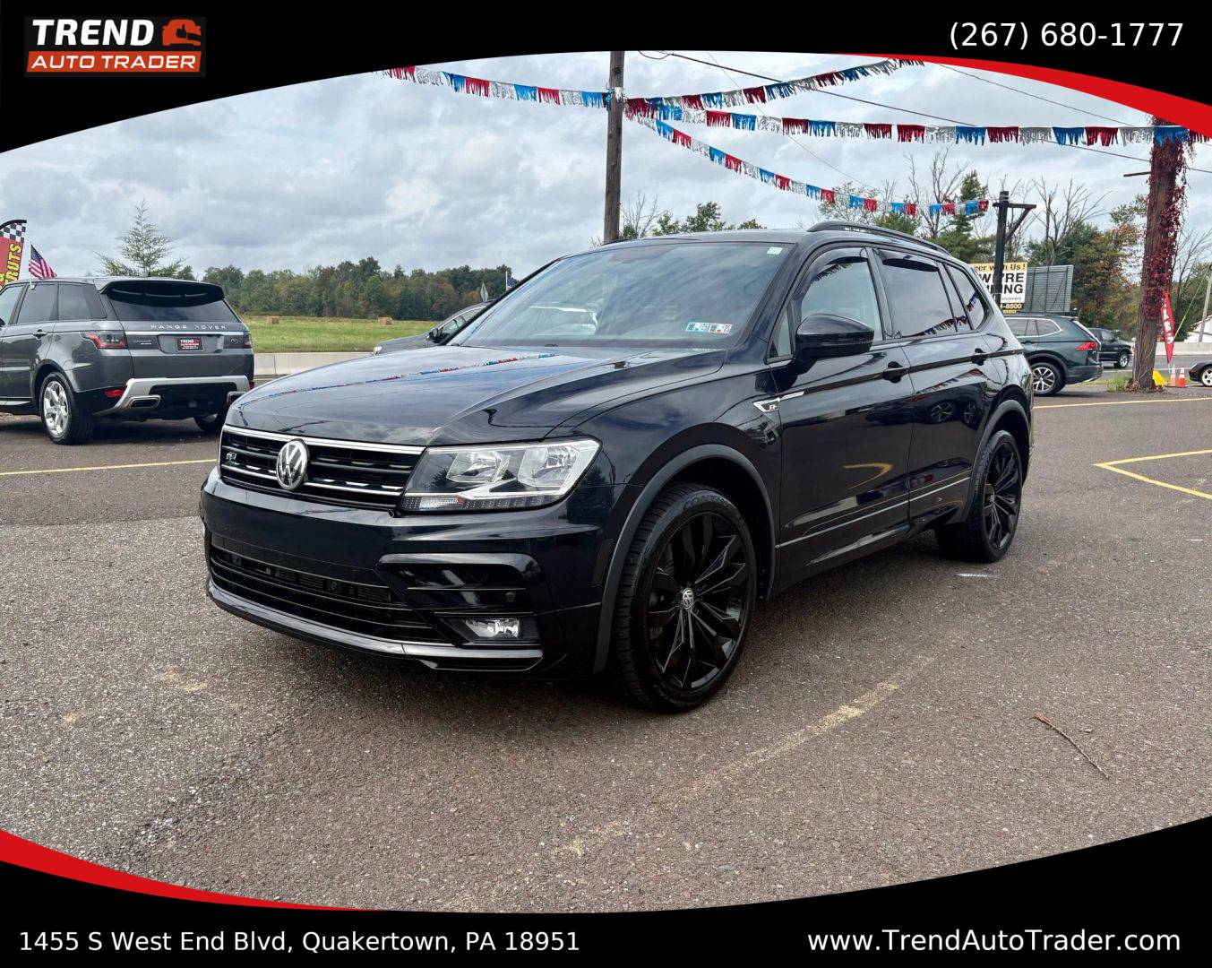 2021 Volkswagen Tiguan SE R-Line Black — SUV — 39,762 mi — Quakertown, PA
