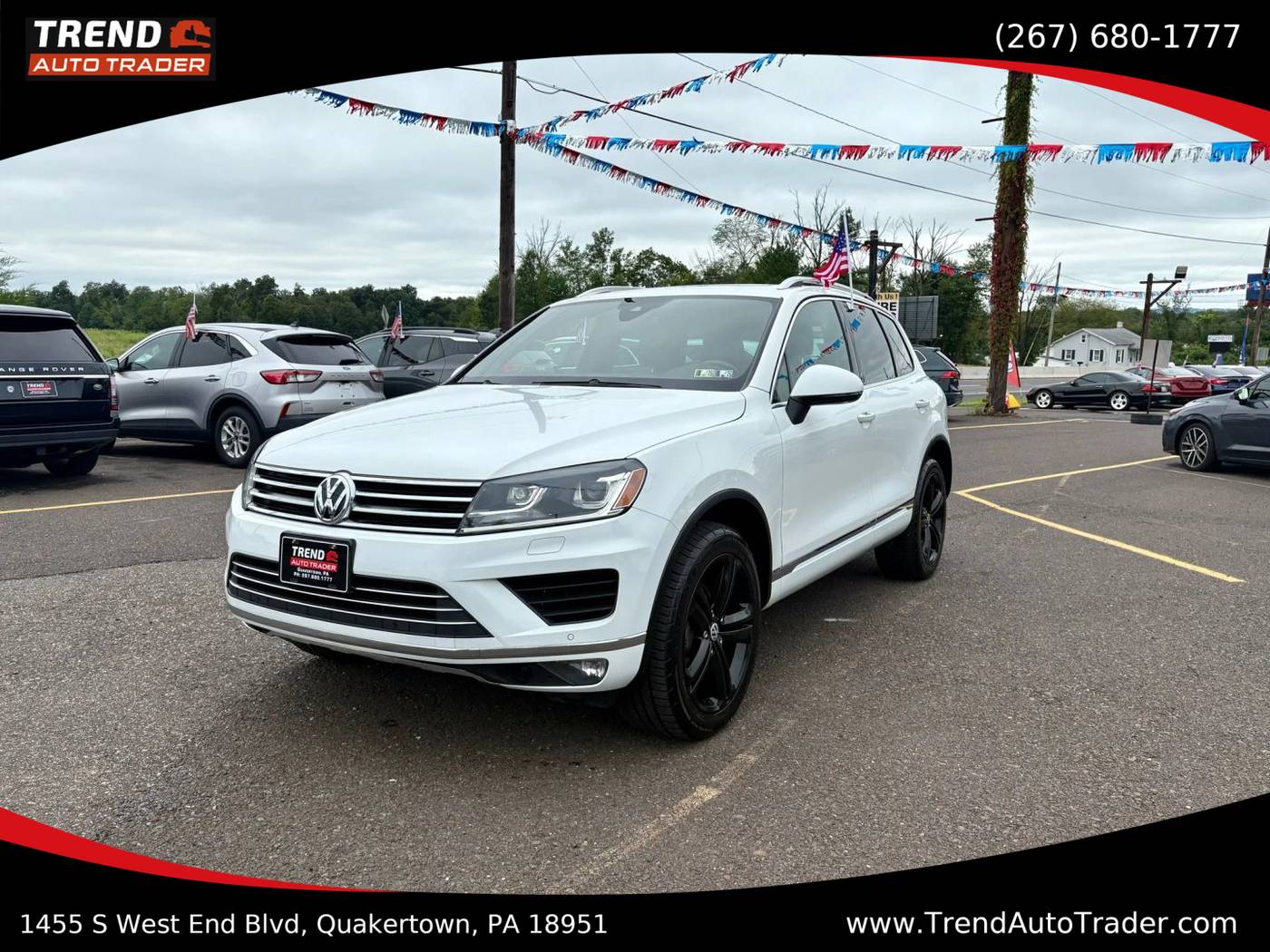 2017 Volkswagen Touareg V6 Wolfsburg Edition — SUV — 66,468 mi — Quakertown, PA