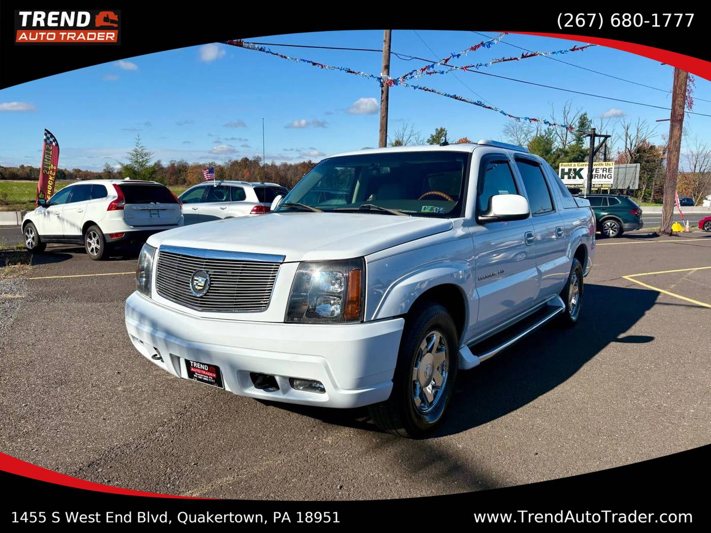 2002 Cadillac Escalade EXT Standard — Pickup Truck — 91,383 mi — Quakertown, PA