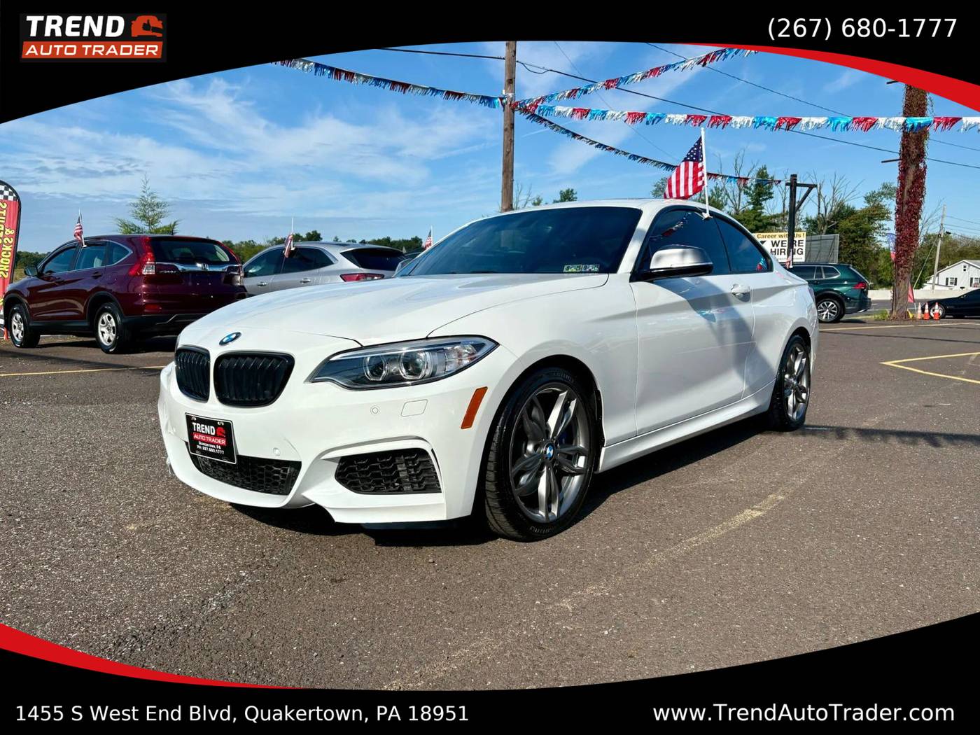2016 BMW 2 Series M235i — Coupe — 72,675 mi — Quakertown, PA