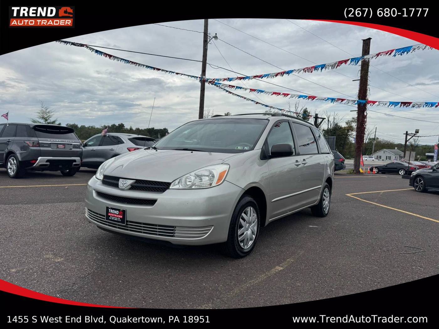 2005 Toyota Sienna LE — Minivan — 87,713 mi — Quakertown, PA