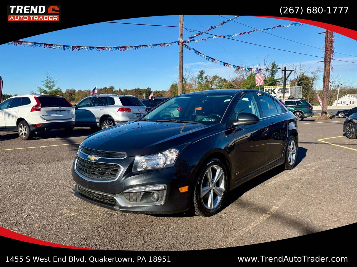 2015 Chevrolet Cruze 2LT — Sedan — 147,918 mi — Quakertown, PA