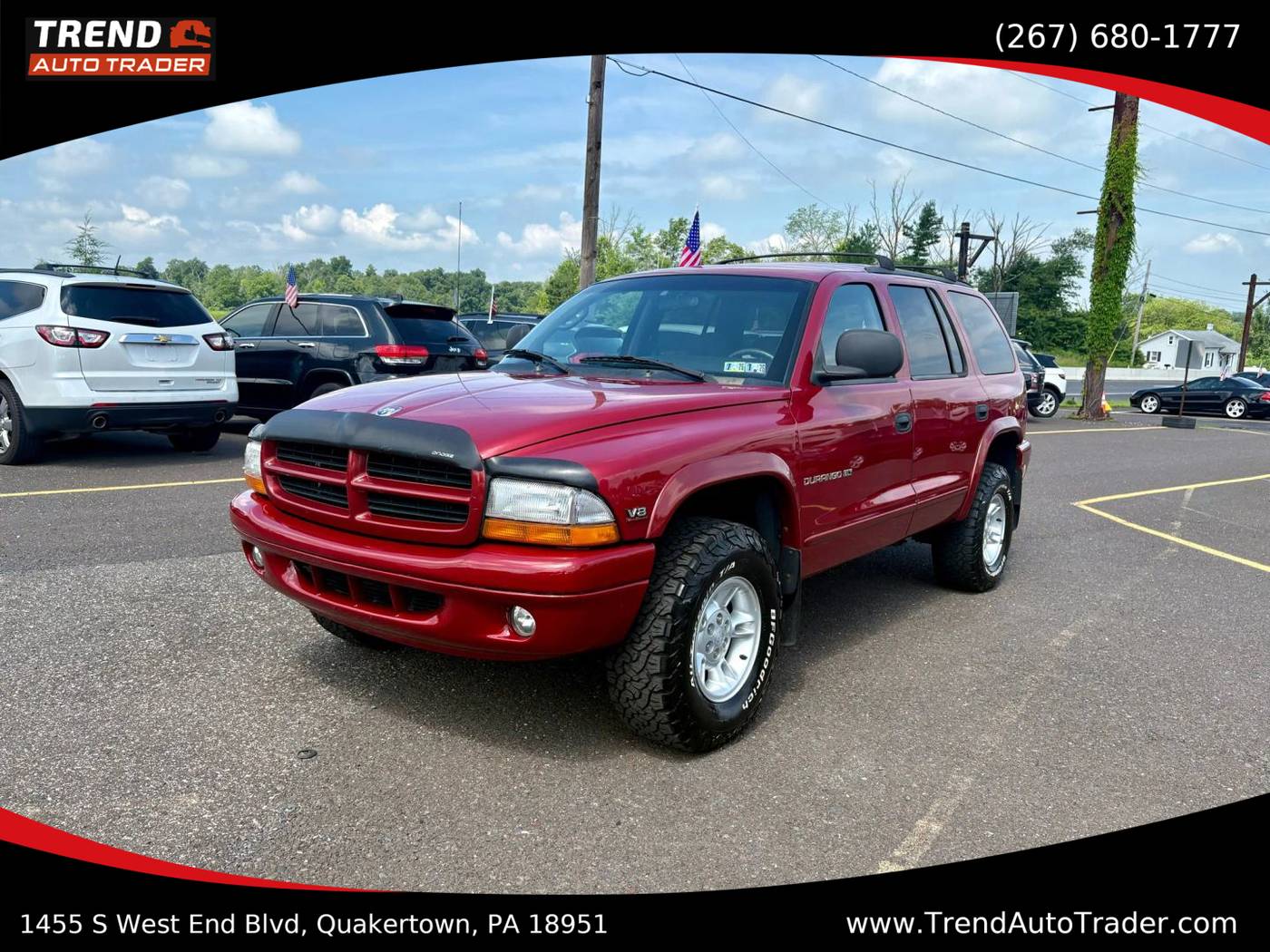 2000 Dodge Durango Base — SUV — 107,692 mi — Quakertown, PA