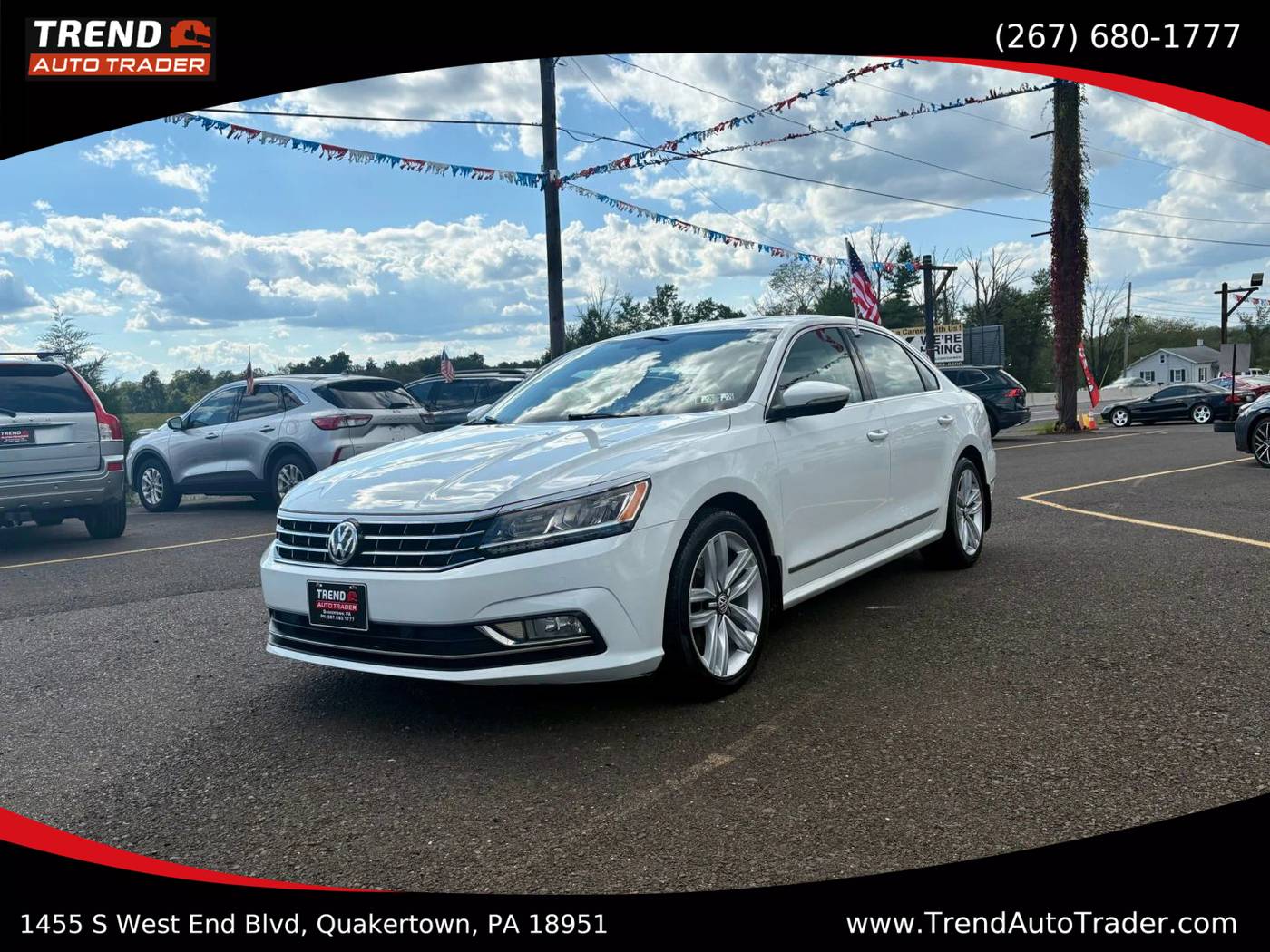 2017 Volkswagen Passat 1.8T SE — Sedan — 78,631 mi — Quakertown, PA