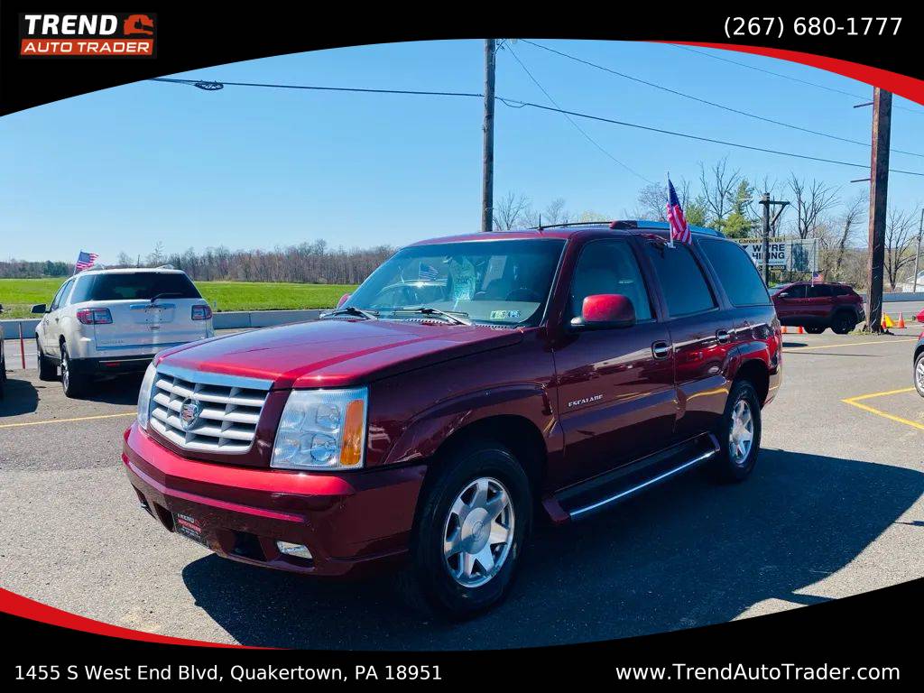 2002 Cadillac Escalade Standard — SUV — 82,591 mi — Quakertown, PA