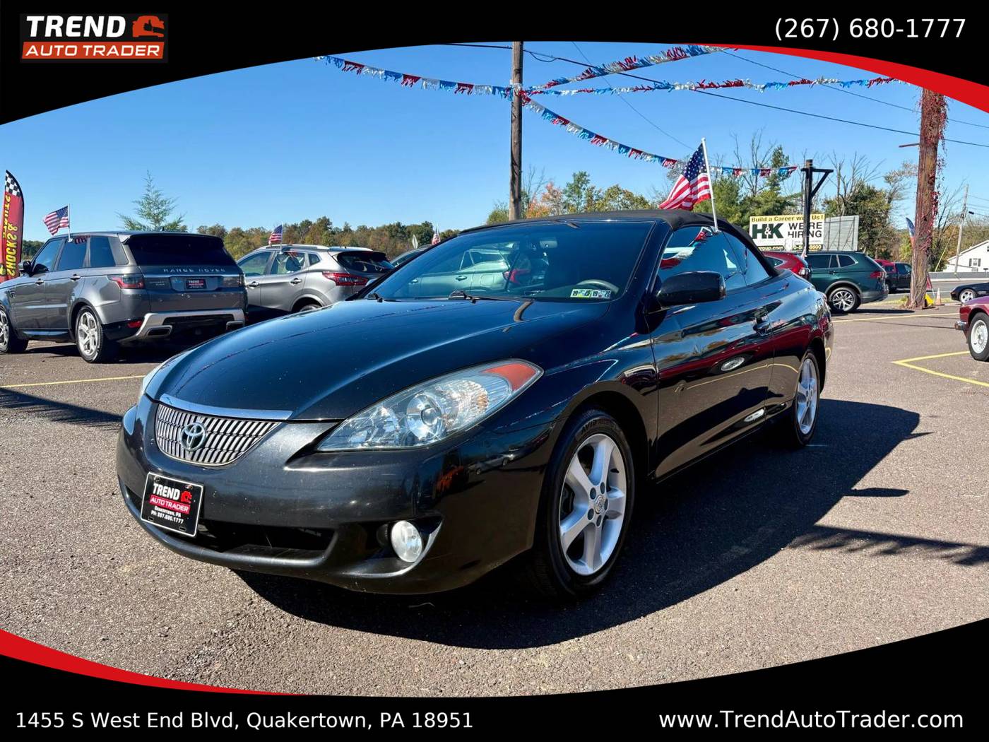 2006 Toyota Camry Solara SLE V6 — Convertible — 116,069 mi — Quakertown, PA
