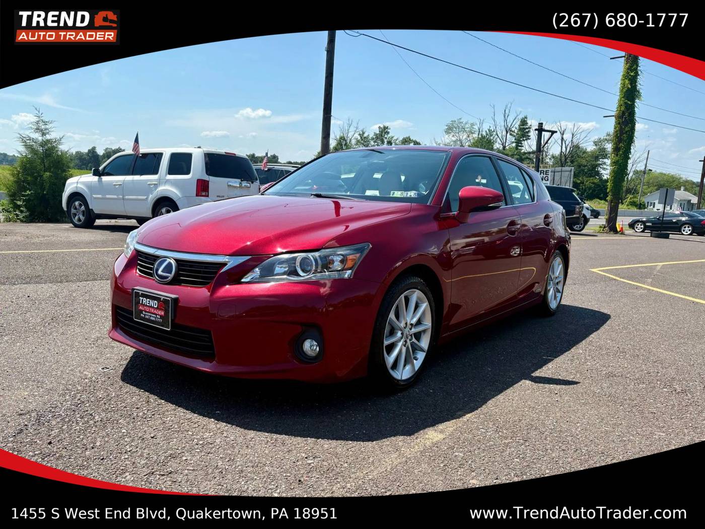 2011 Lexus CT CT 200h — Hatchback — 109,282 mi — Quakertown, PA