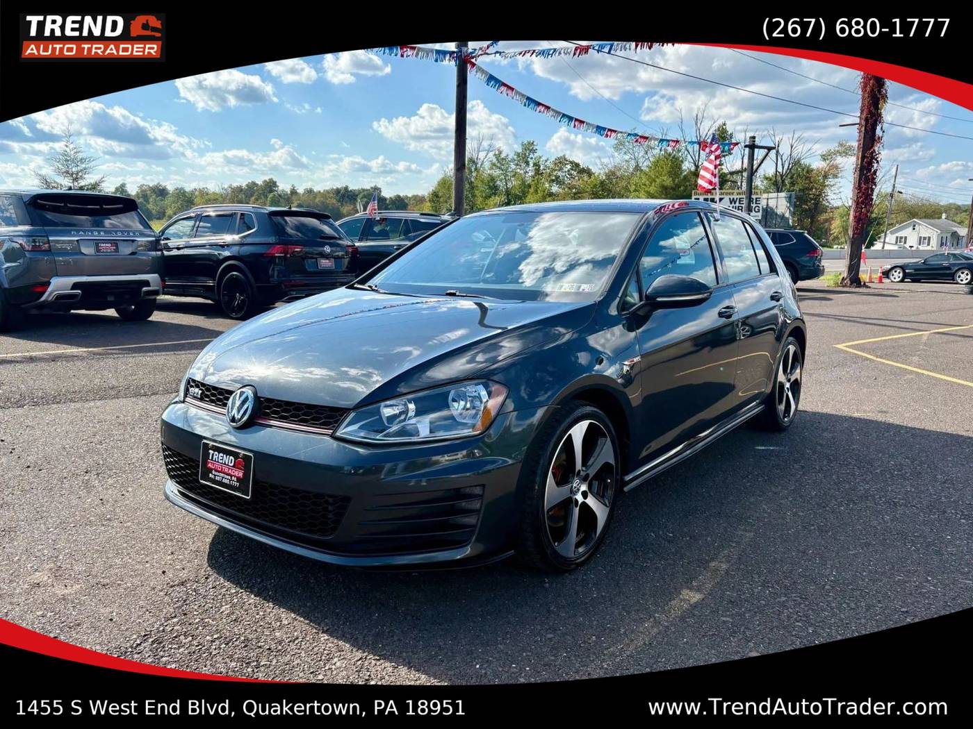2017 Volkswagen Golf GTI S — Hatchback — 74,537 mi — Quakertown, PA