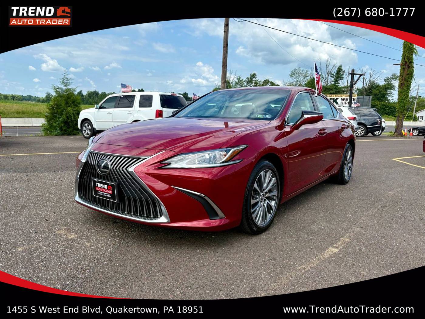 2021 Lexus ES ES 250 — Sedan — 43,435 mi — Quakertown, PA
