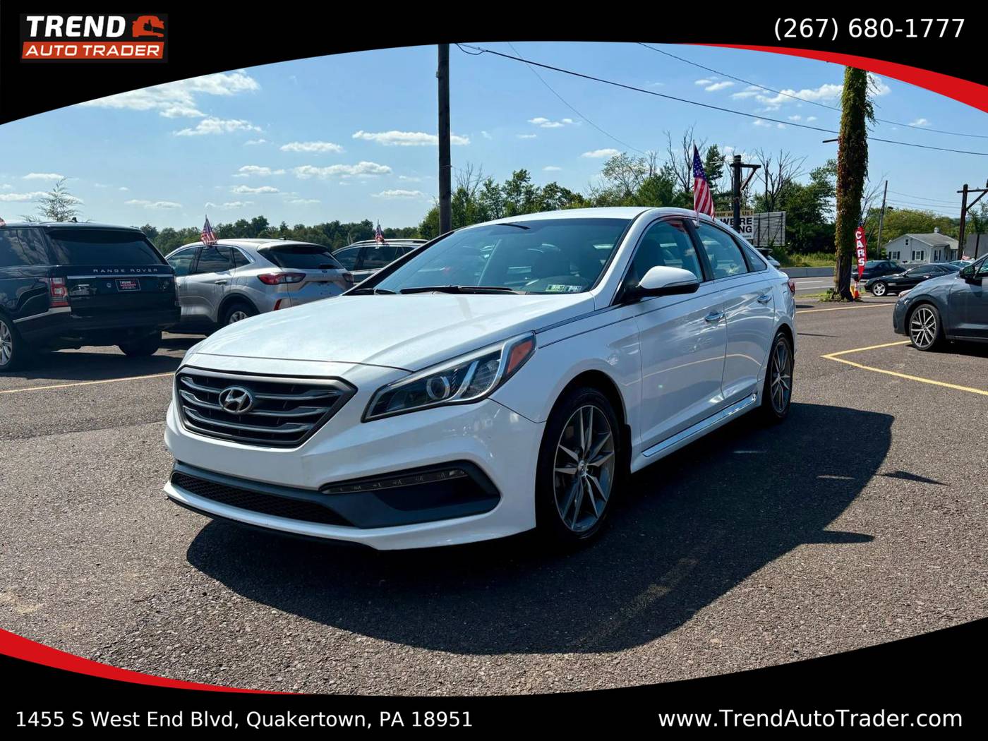 2015 Hyundai Sonata Sport 2.0T — Sedan — 102,983 mi — Quakertown, PA