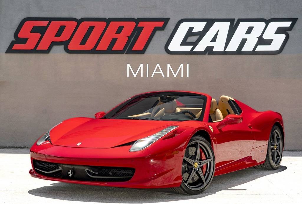 2012 Ferrari 458 Italia Spider — Convertible — 24,790 mi — Miami, FL