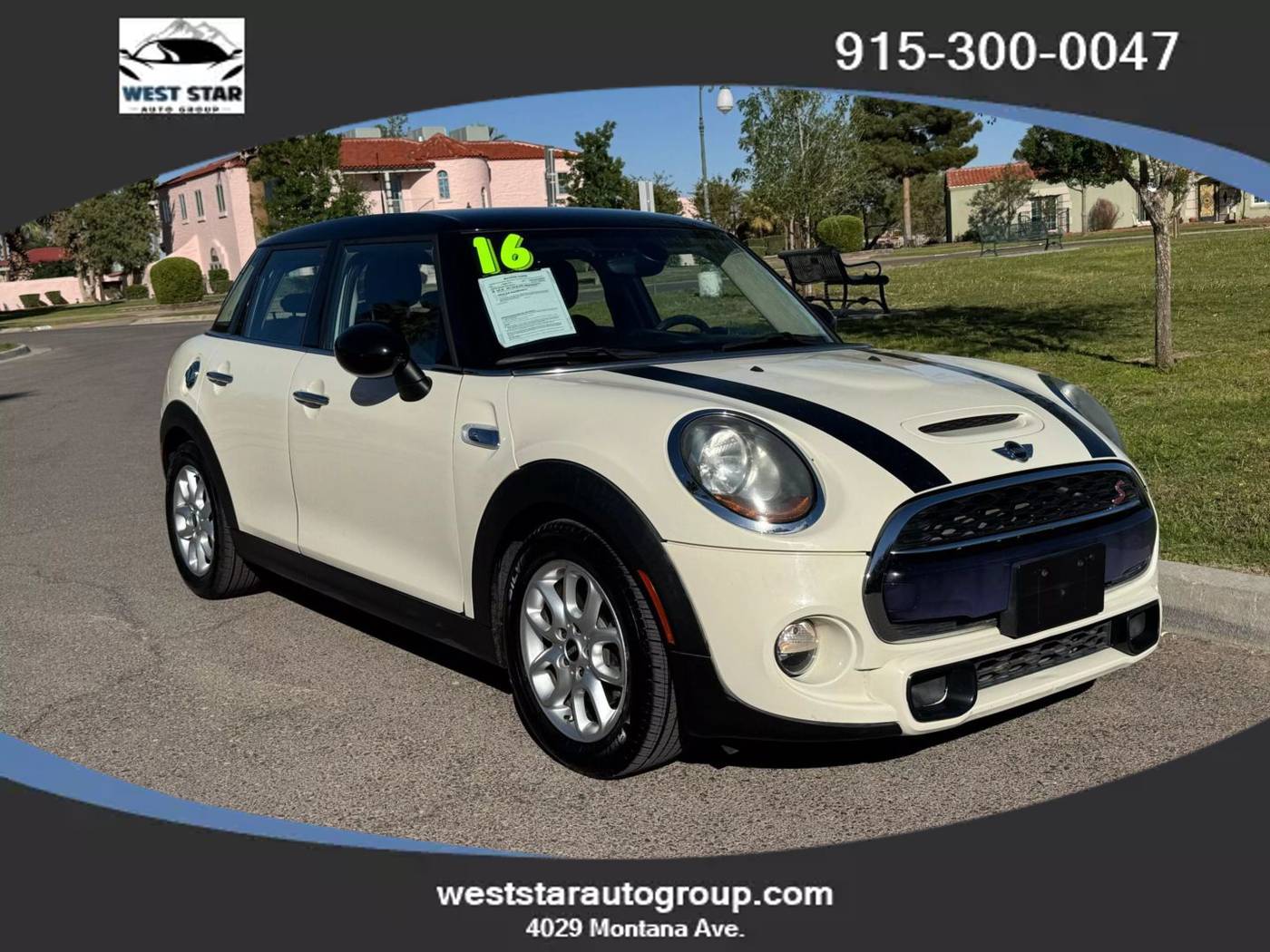 2016 MINI Hardtop Cooper S — Hatchback — 65,241 mi — El Paso, TX