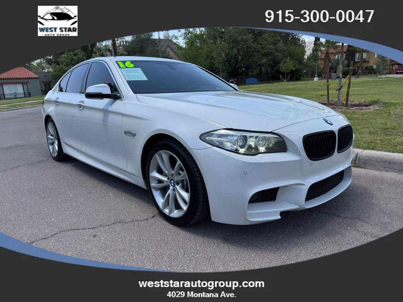 2016 BMW 5 Series 535i — Sedan — 94,053 mi — El Paso, TX