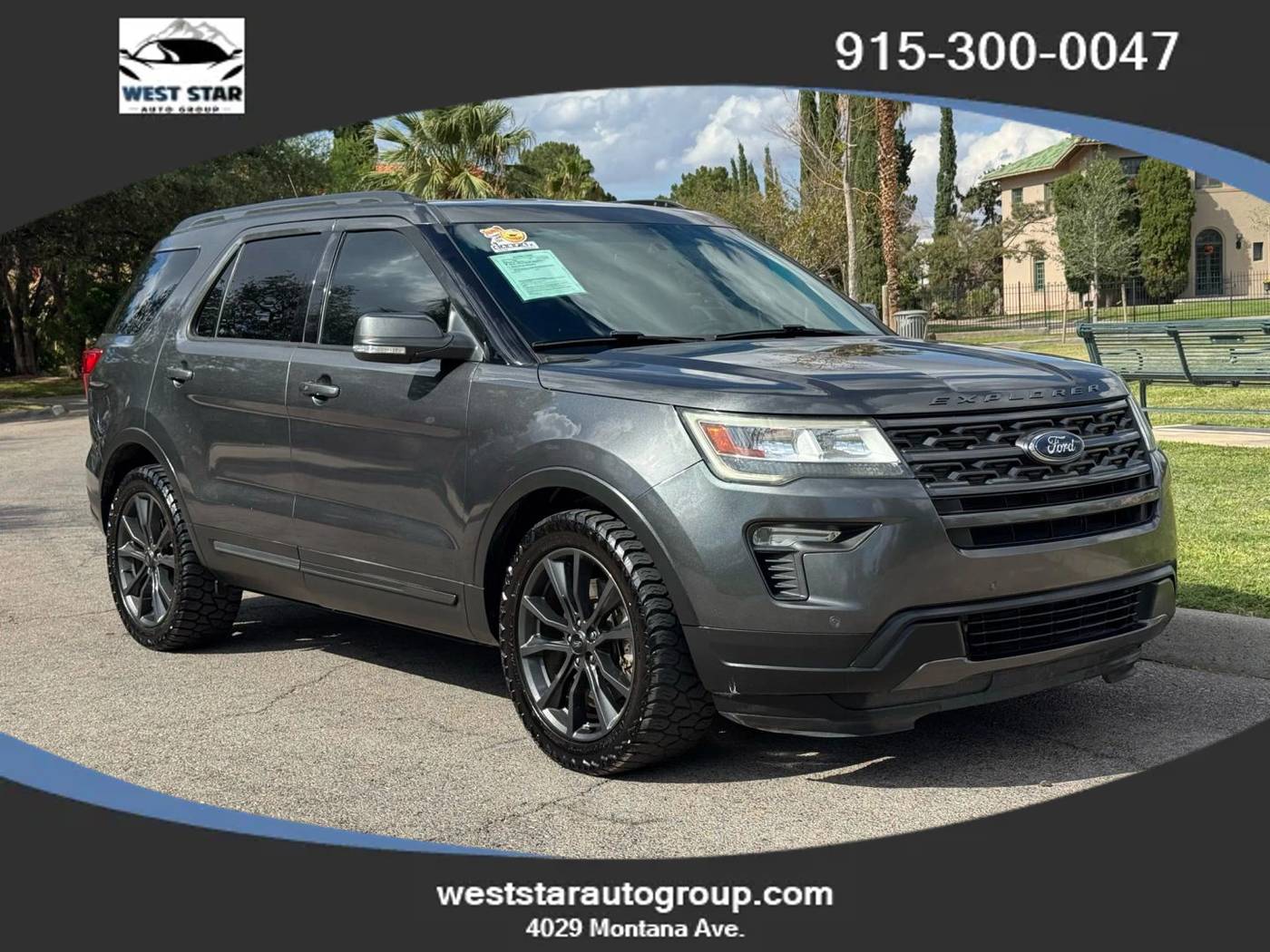 2018 Ford Explorer XLT — SUV — 108,663 mi — El Paso, TX