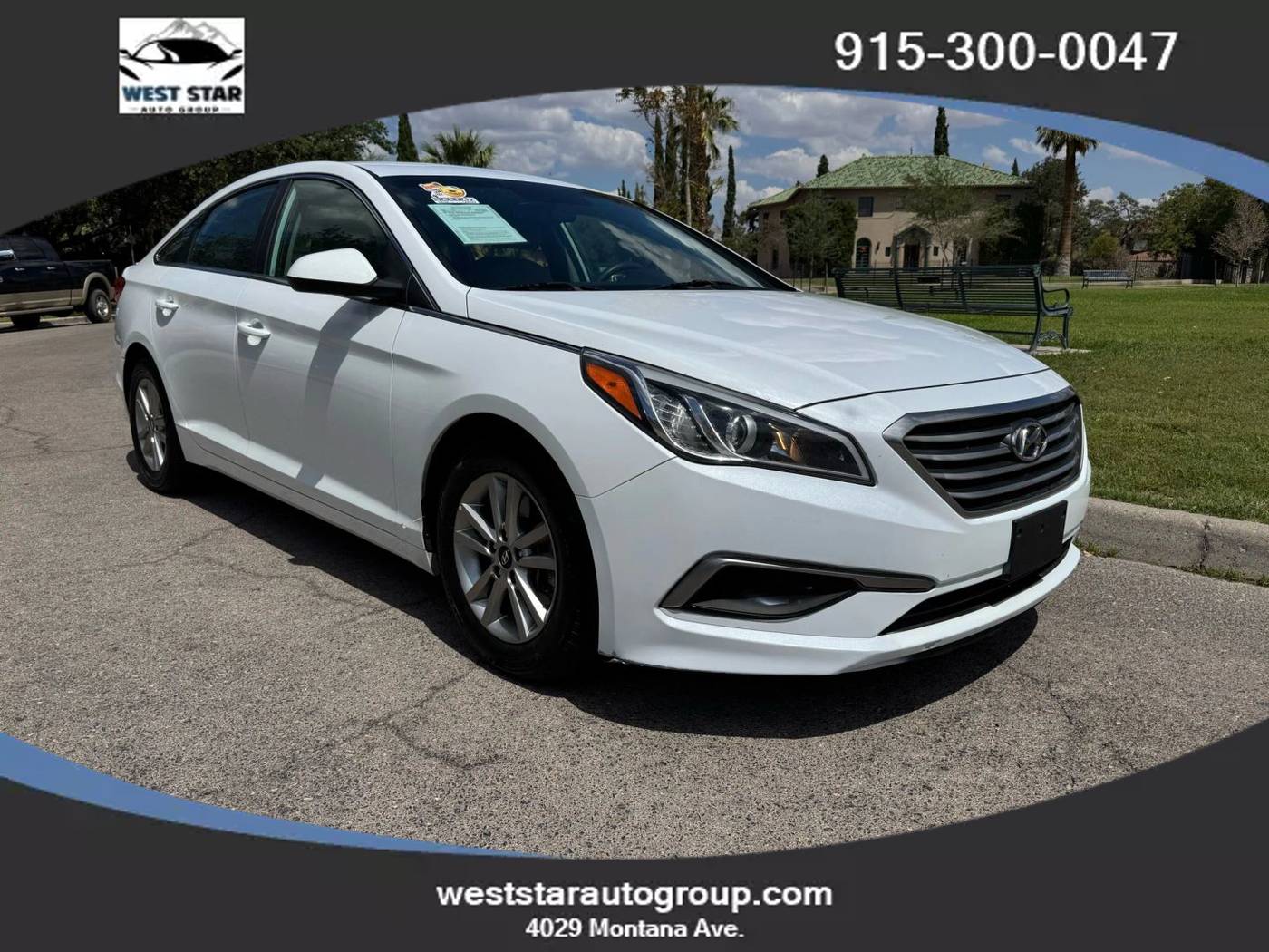 2016 Hyundai Sonata SE — Sedan — 106,494 mi — El Paso, TX