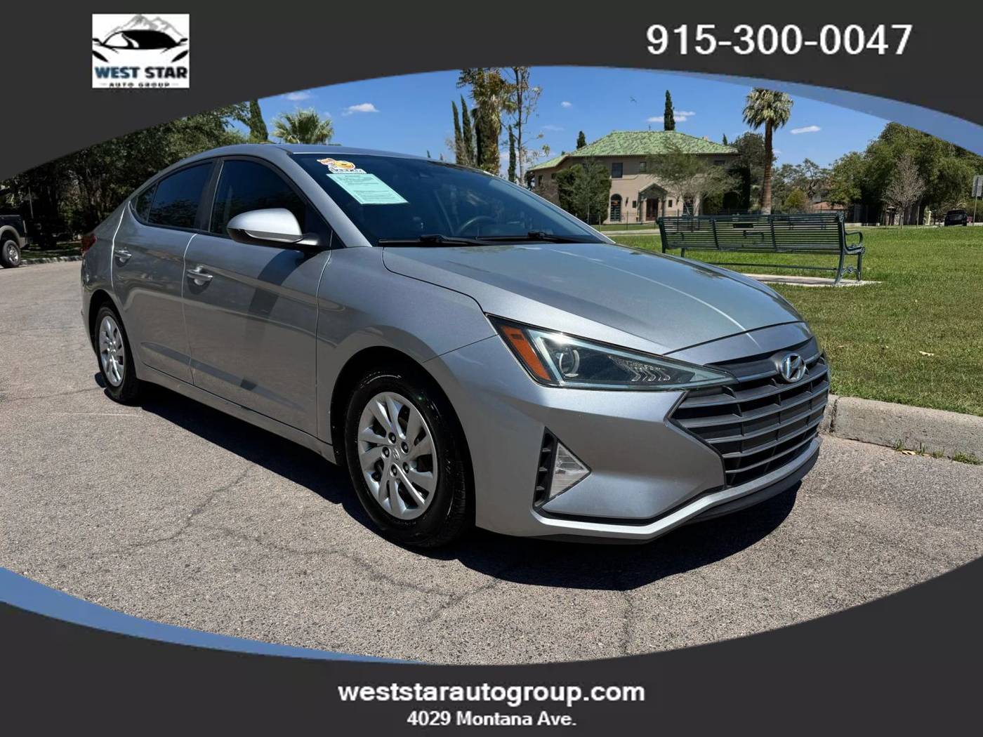 2020 Hyundai Elantra SE — Sedan — 95,590 mi — El Paso, TX