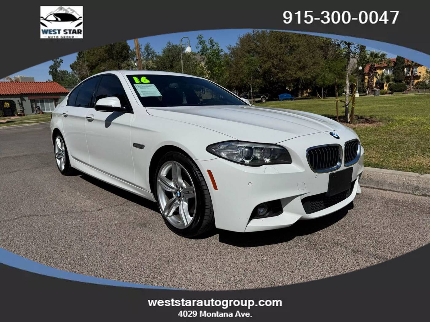 2016 BMW 5 Series 535i — Sedan — 104,512 mi — El Paso, TX