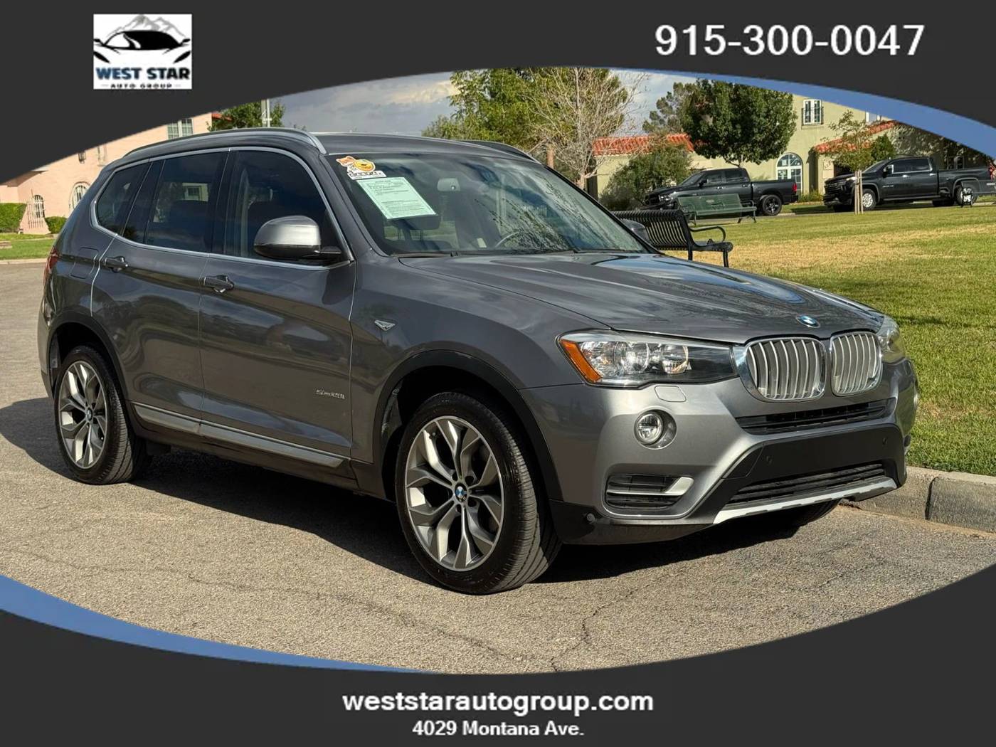 2017 BMW X3 28i — SUV — 67,877 mi — El Paso, TX