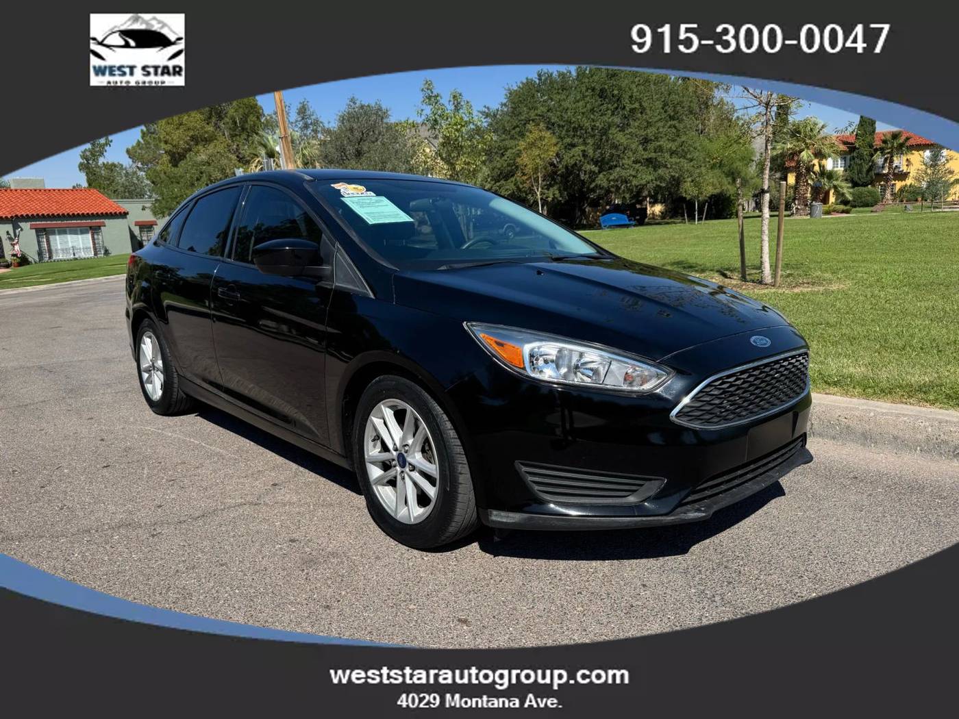 2018 Ford Focus SE — Sedan — 67,173 mi — El Paso, TX