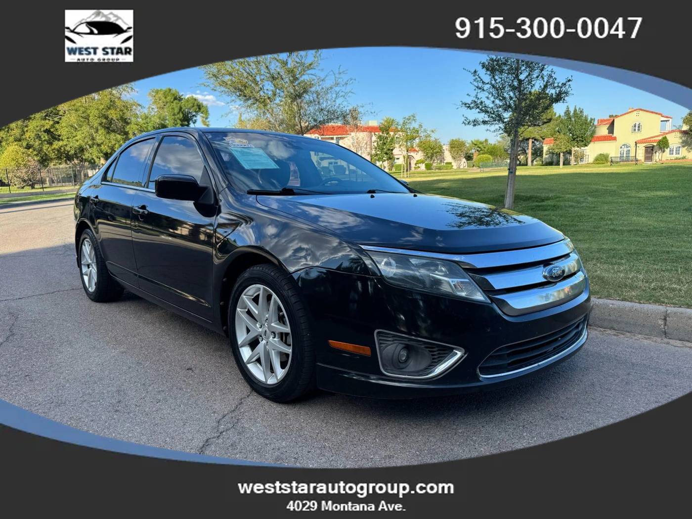 2012 Ford Fusion SEL — Sedan — 117,716 mi — El Paso, TX