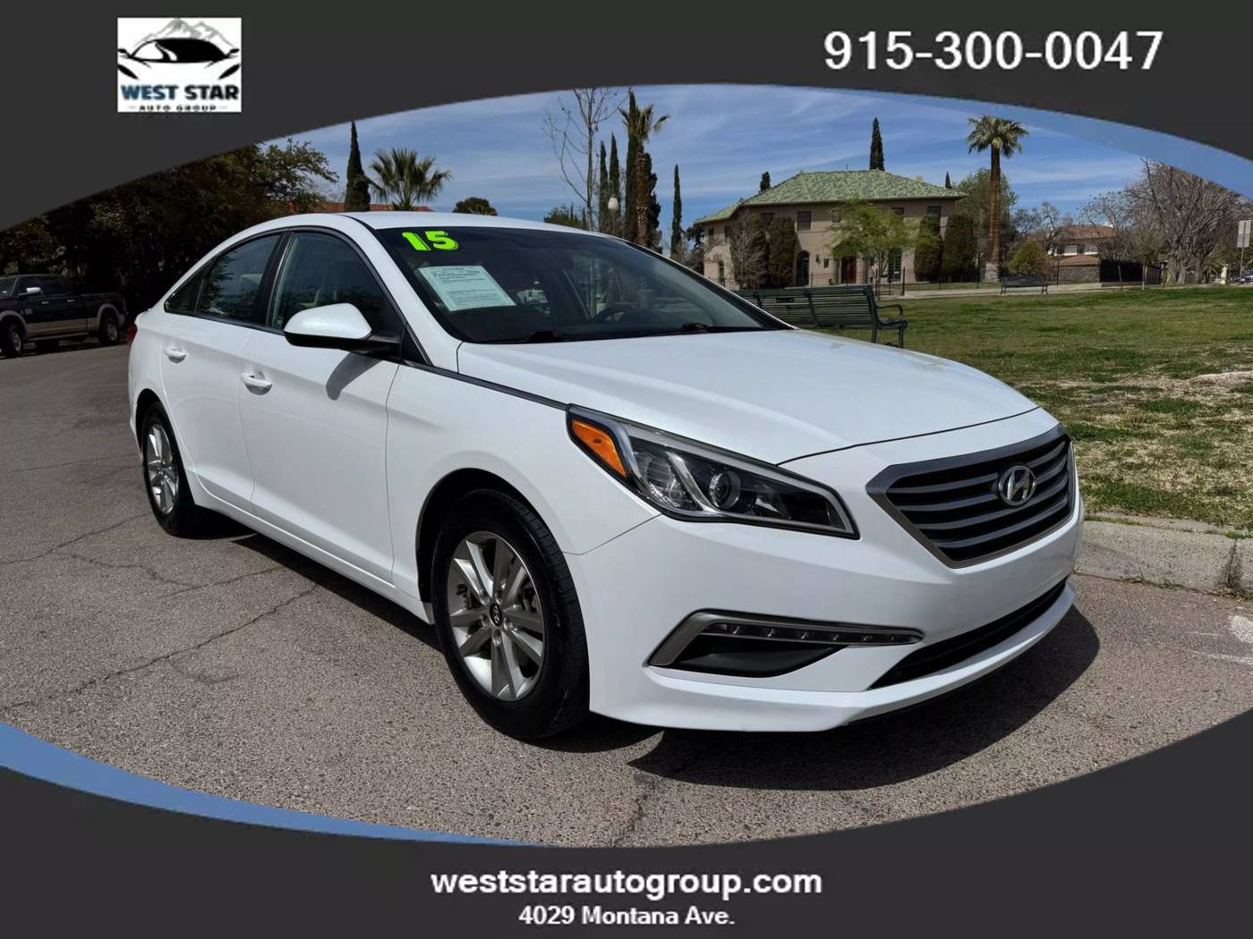 2015 Hyundai Sonata SE — Sedan — 64,406 mi — El Paso, TX