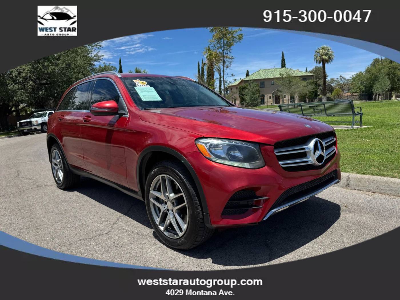 2016 Mercedes-Benz GLC GLC 300 — SUV — 99,858 mi — El Paso, TX