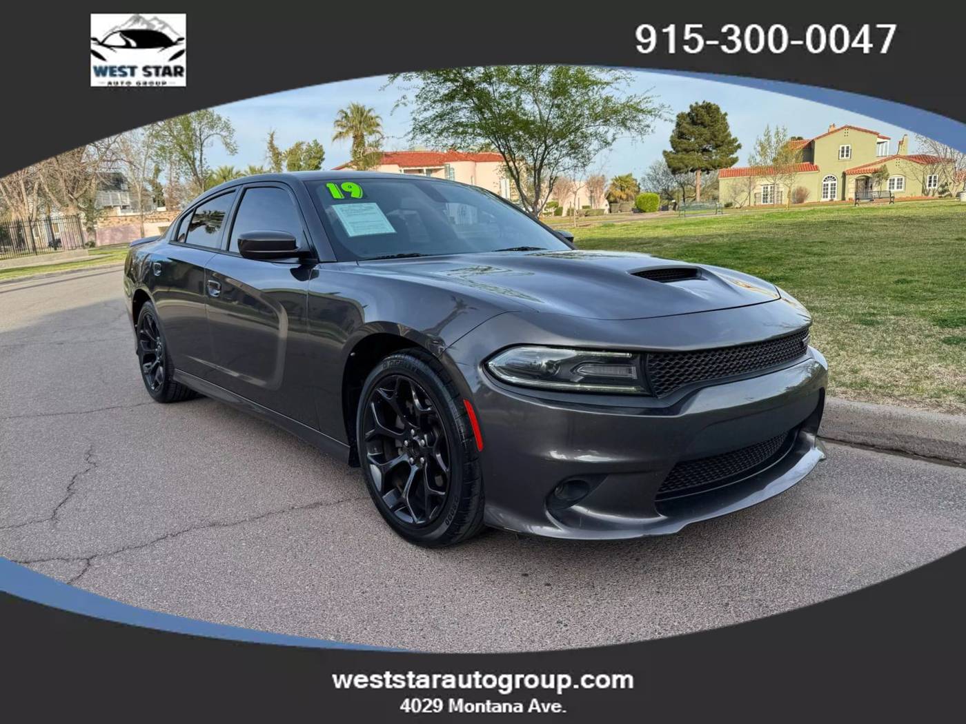 2019 Dodge Charger GT — Sedan — 98,236 mi — El Paso, TX