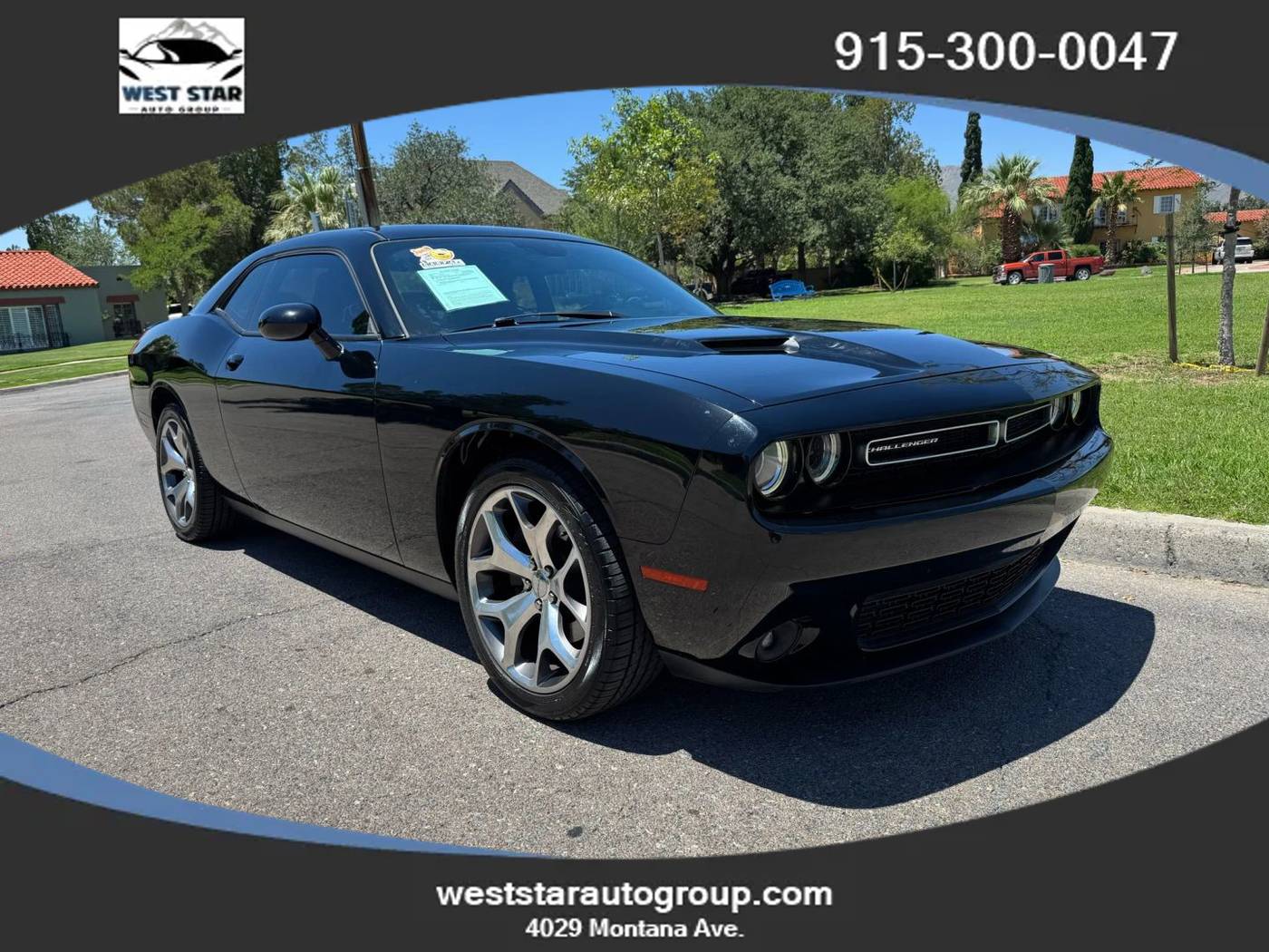 2016 Dodge Challenger SXT Plus — Coupe — 27,554 mi — El Paso, TX